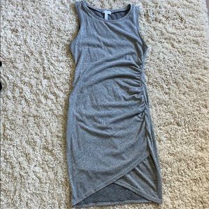 Leith ruched body con tank dress